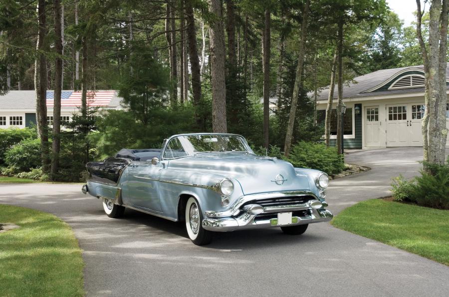  Oldsmobile 98 Fiesta Convertible 1953 года  (фото 82 из 87)